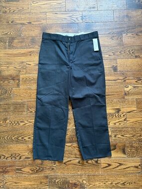 Dickies Women's Black Straight Leg Work Pants